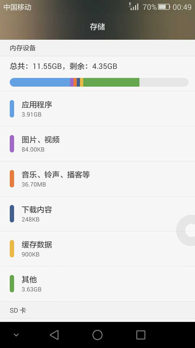 请问 华为荣耀6 plus手机的内存缩小怎么办?