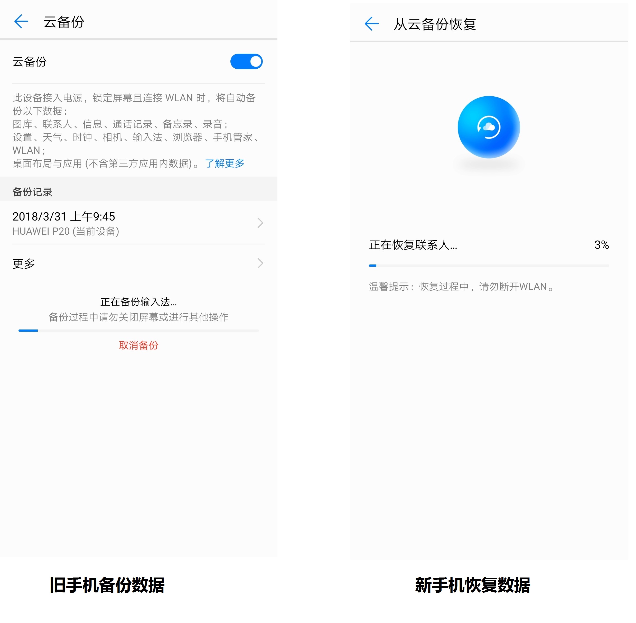 华为手机短信云备份 华为手机短信云备份