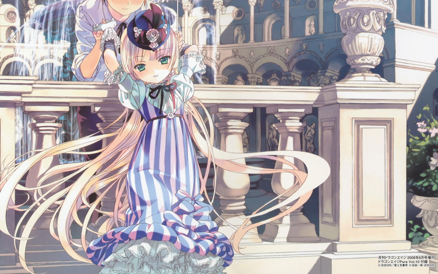 g7高清动漫美少女滚屏壁纸分享