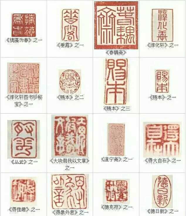 惊呆:乾隆帝到底有多少印章?