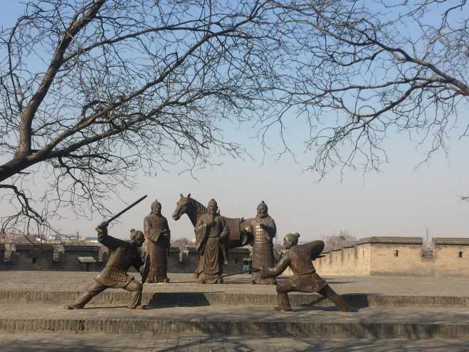 平遥点将台,点将台,武山点将台_大山谷图库