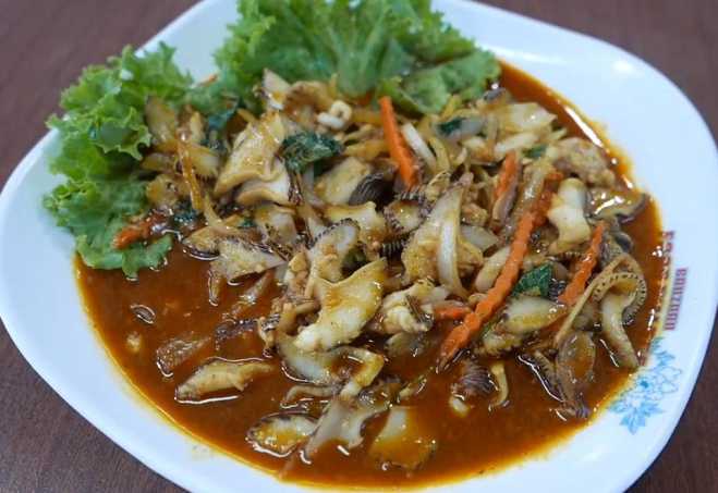 泰国人这样吃海蜗牛,抓一只来学着做吧—美食圈