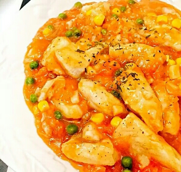 酸甜可口的茄汁龙利鱼为您开胃啦