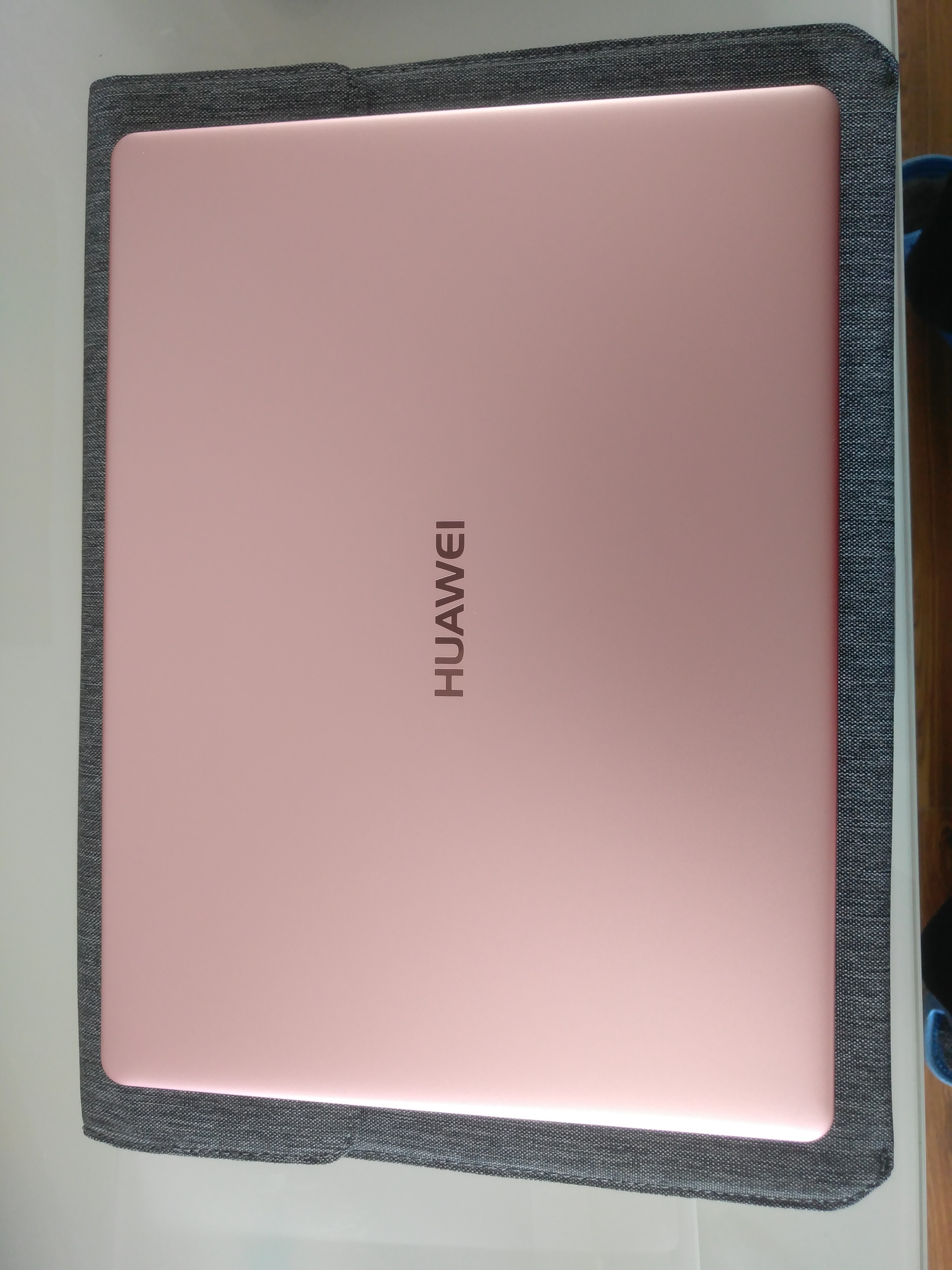 华为 matebookx 开箱照片