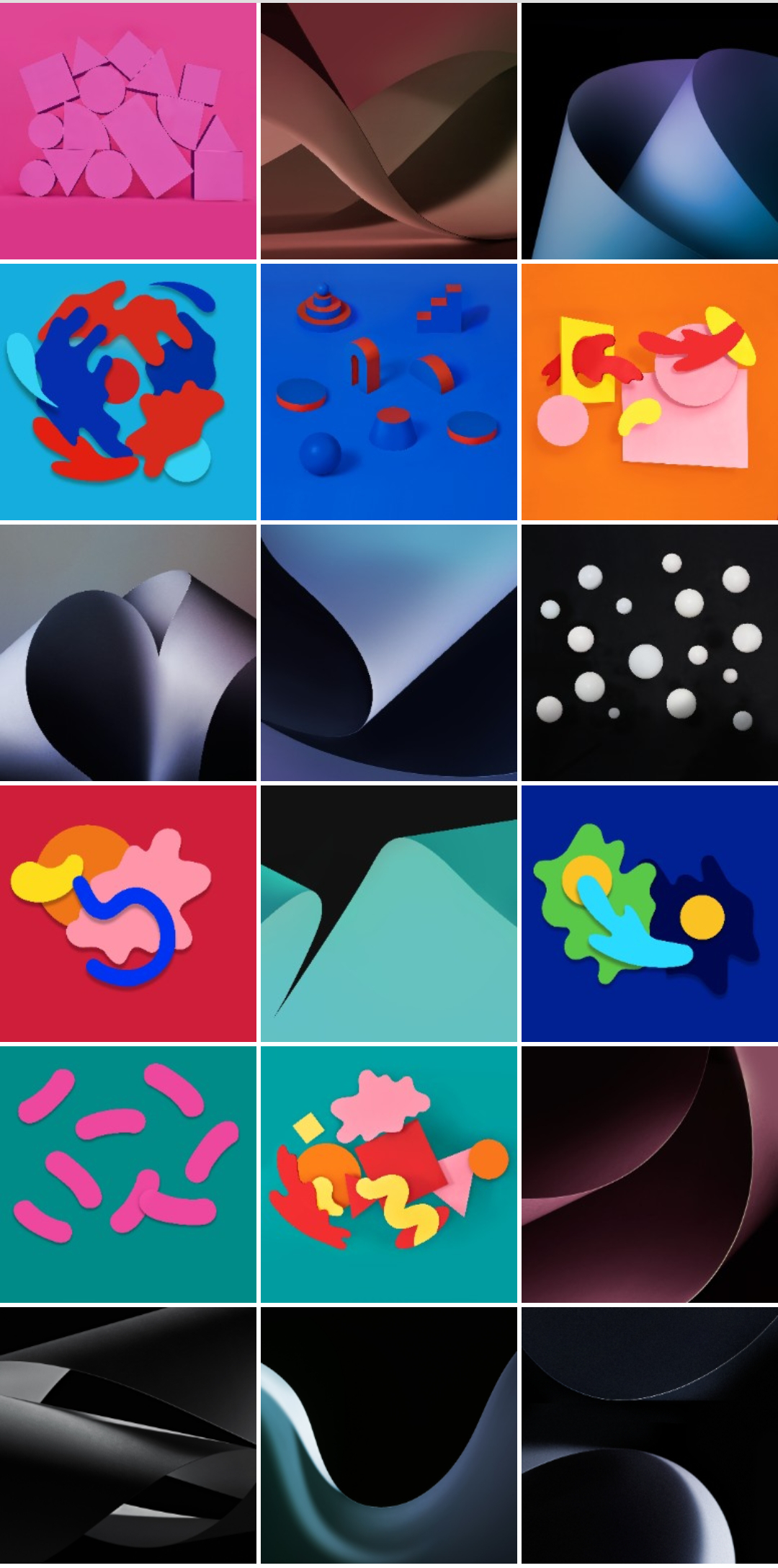 android p内置壁纸与铃声-原汁原味原生风格!