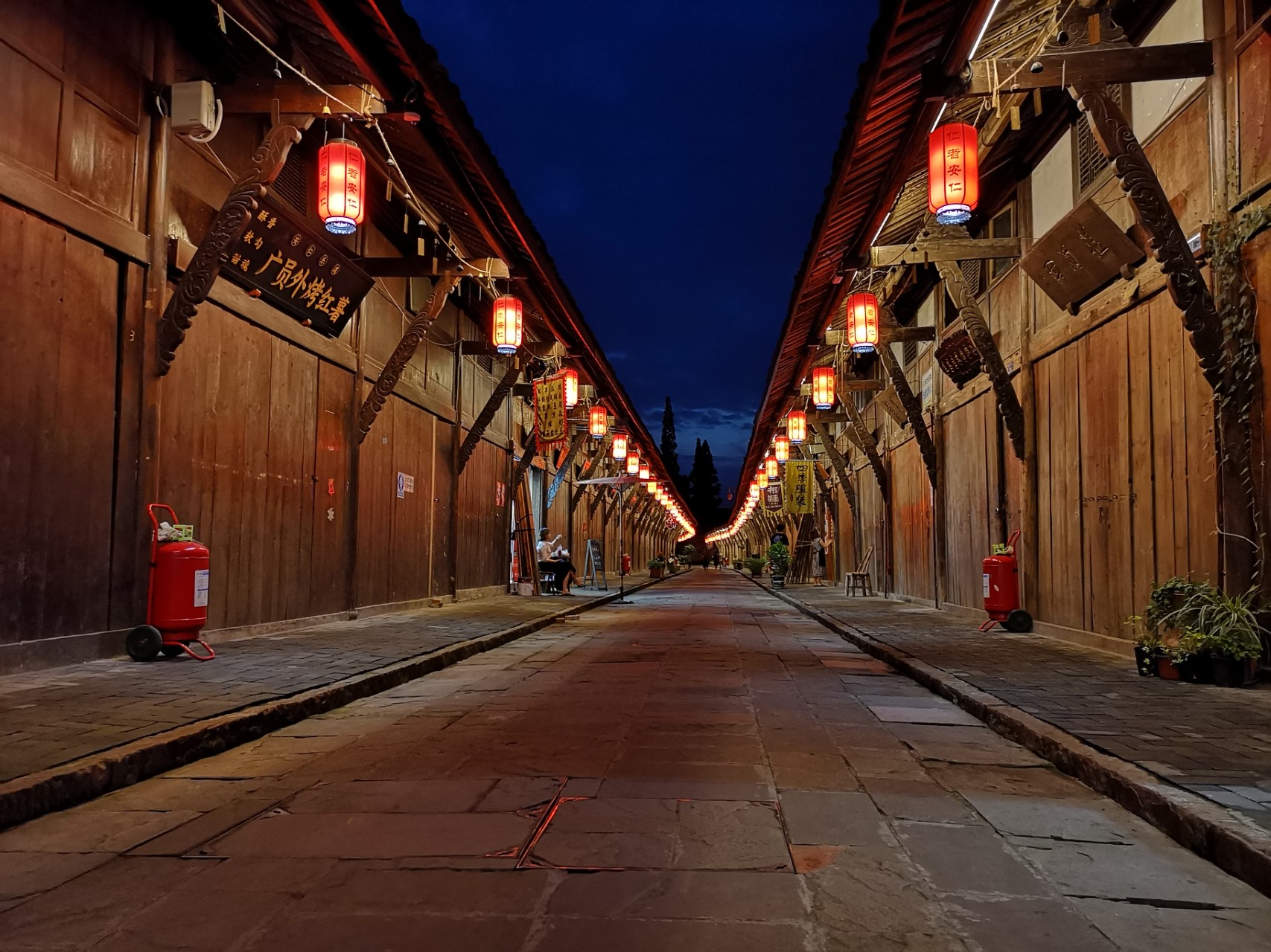 安仁古镇夜拍 p20 pro