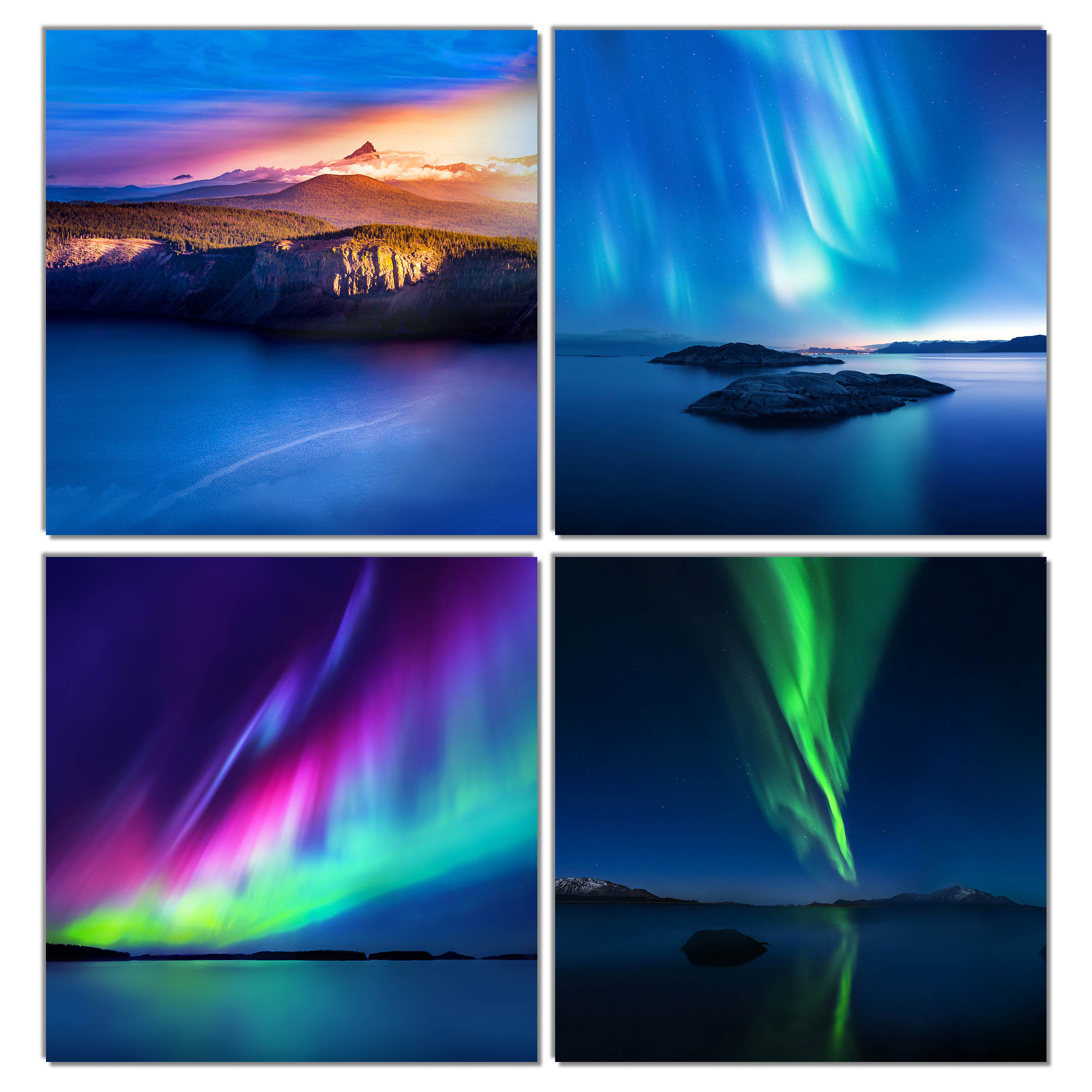 全网首发-荣耀note10内置10张高清壁纸"更大!更快!更cool!