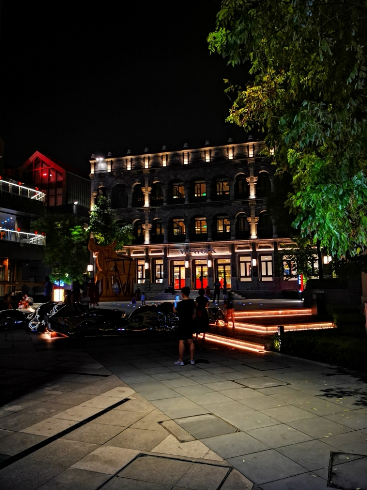 随拍北京坊夜景 - 华为mate10系列分享交流 花粉俱乐部