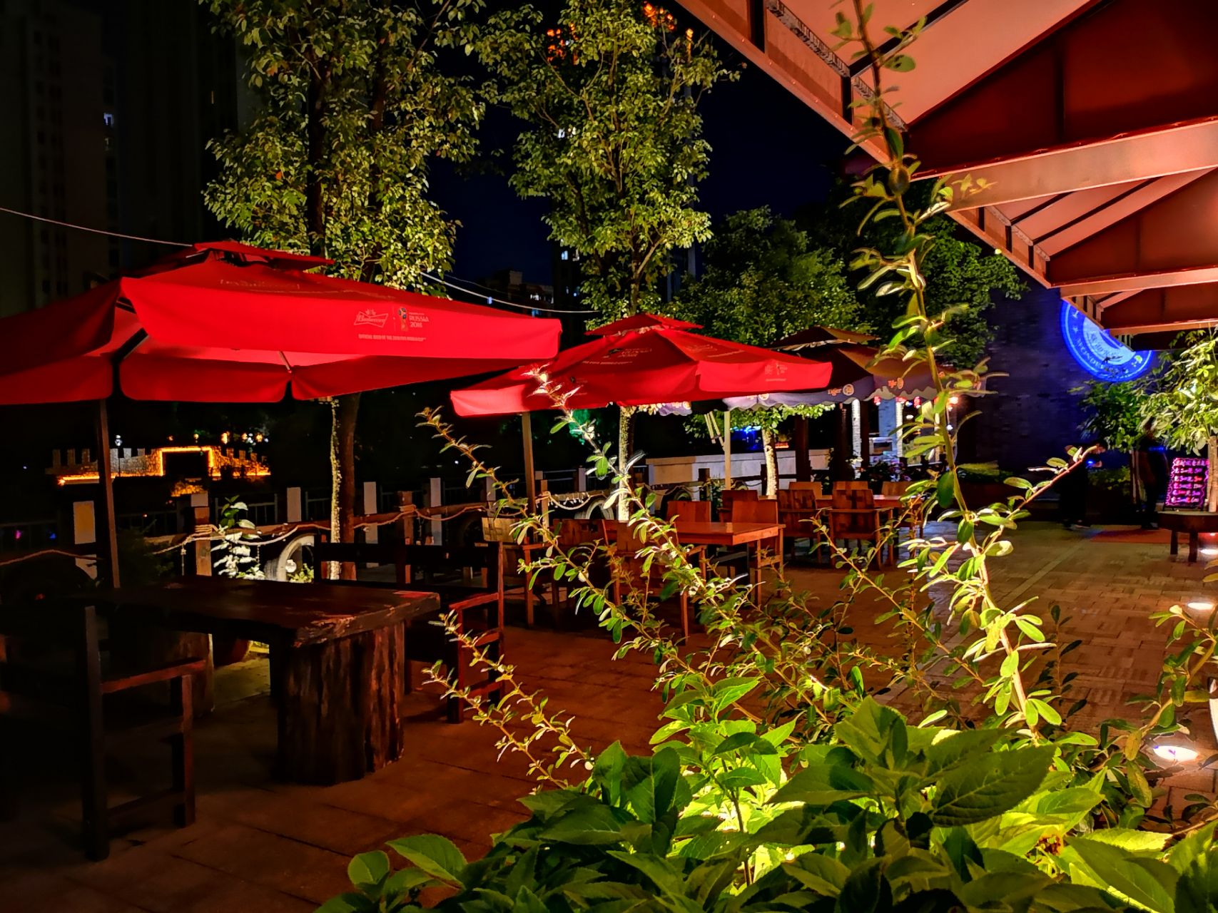 两山理论,美丽乡村发源地——安吉夜景,美不美?