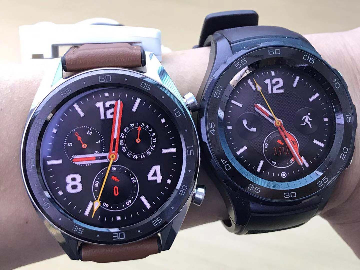 去华为体验店看了watch gt,感觉不错