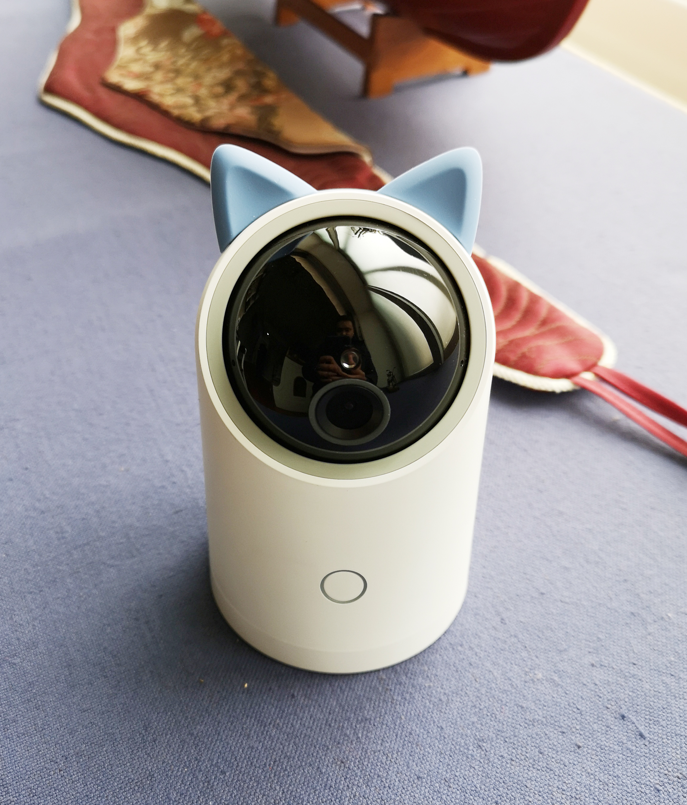 海雀ai全景摄像头hq1,家庭安防好帮手