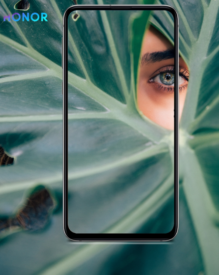 投稿作品展 | 荣耀v20魅眼壁纸,你说的"眼",是什么眼.