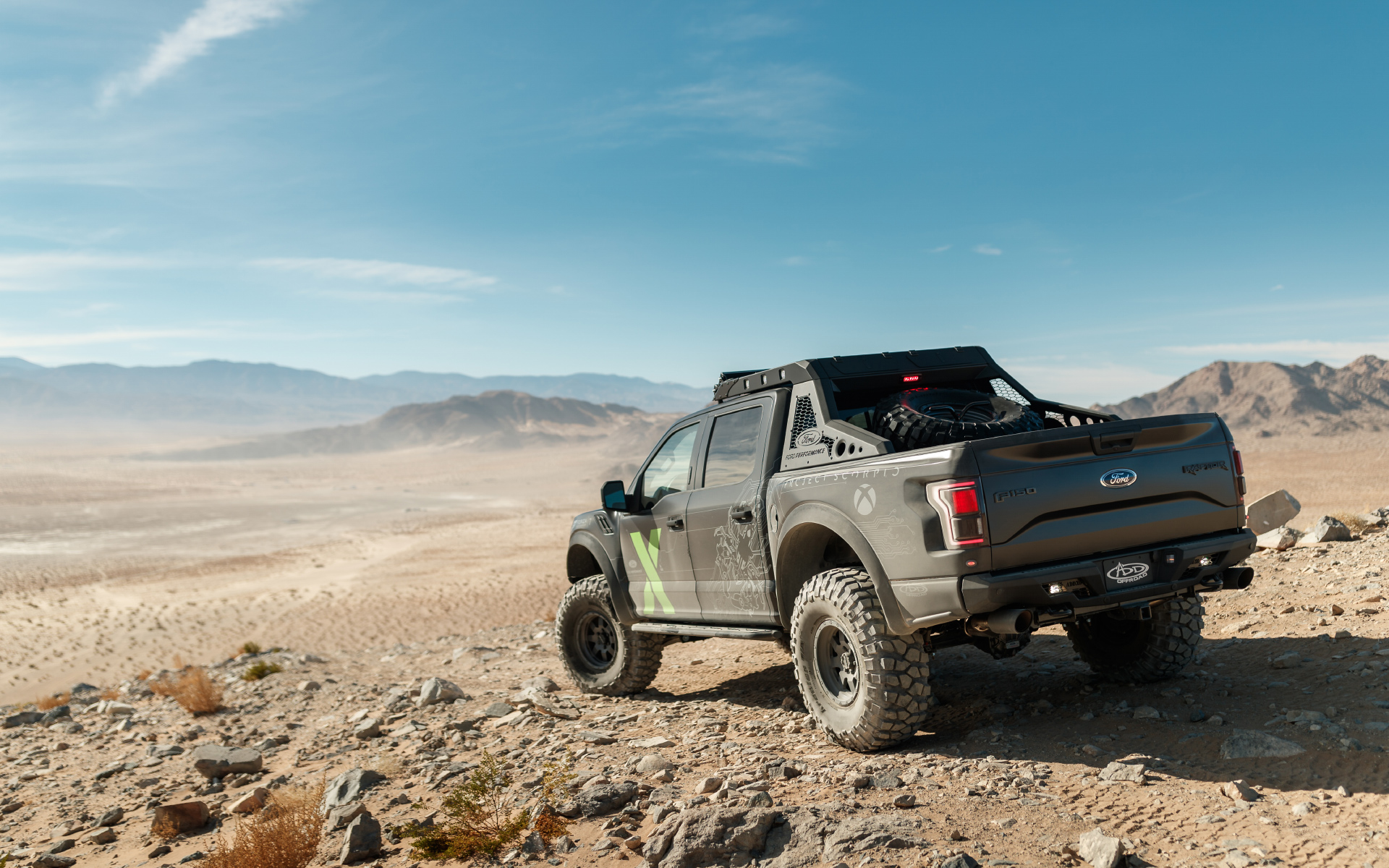 壁纸:ford f-150 raptor xbox one x edition