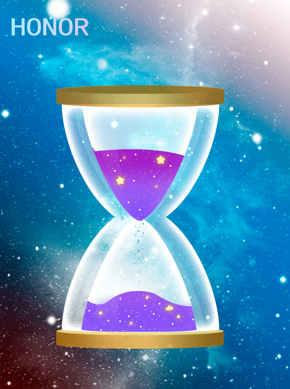 万物皆可渐变# 浩瀚中的一盏沙漏