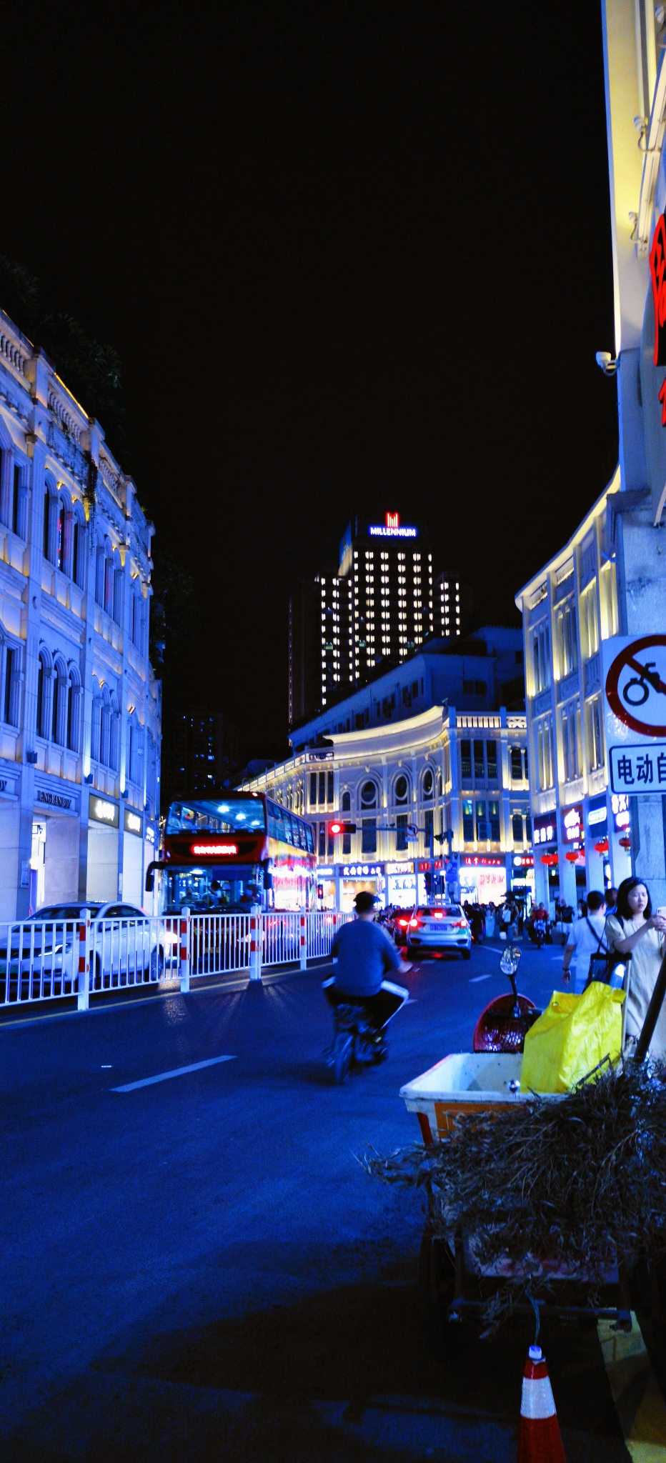 厦门中山路步行街夜景图片